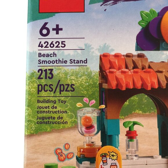 Lego Friends 42625 Beach Smoothie Stand 213 Pieces New - Picture 7 of 7